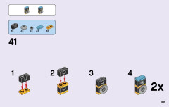 LEGO 41117 instructions page 59 – build guide