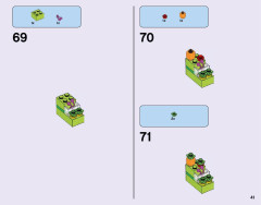LEGO 41118 instructions page 41 – build guide