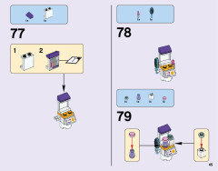LEGO 41118 instructions page 45 – build guide