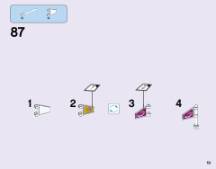 LEGO 41118 instructions page 53 – build guide