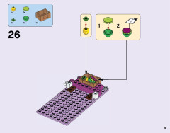 LEGO 41118 instructions page 9 – build guide