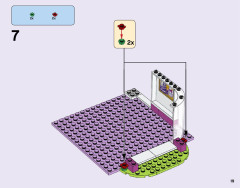 LEGO 41118 instructions page 19 – build guide