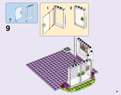 LEGO 41118 instructions page 21 – build guide