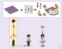 LEGO 41118 instructions page 3 – build guide