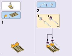 LEGO 41118 instructions page 8 – build guide
