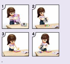 LEGO 41119 instructions page 2 – build guide