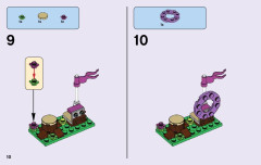 LEGO 41120 instructions page 10 – build guide