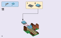LEGO 41120 instructions page 18 – build guide