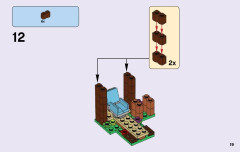 LEGO 41120 instructions page 19 – build guide