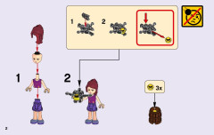 LEGO 41120 instructions page 2 – build guide
