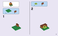 LEGO 41120 instructions page 3 – build guide