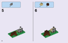 LEGO 41120 instructions page 8 – build guide