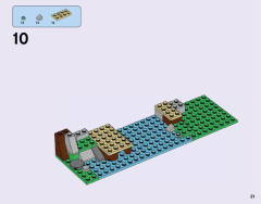 LEGO 41121 instructions page 21 – build guide