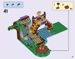 LEGO 41121 instructions page 53 – build guide