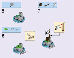 LEGO 41121 instructions page 6 – build guide