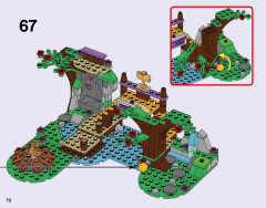 LEGO 41121 instructions page 72 – build guide