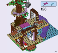 LEGO 41122 instructions page 129 – build guide