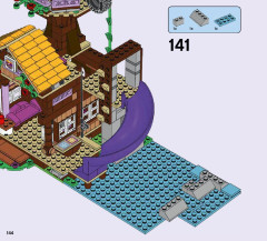 LEGO 41122 instructions page 144 – build guide