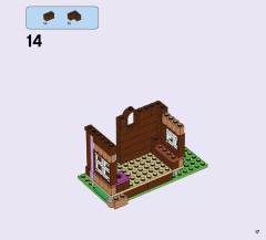 LEGO 41122 instructions page 17 – build guide