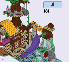 LEGO 41122 instructions page 184 – build guide