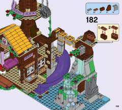 LEGO 41122 instructions page 185 – build guide