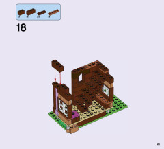 LEGO 41122 instructions page 21 – build guide