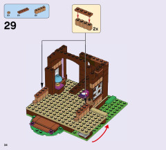 LEGO 41122 instructions page 34 – build guide