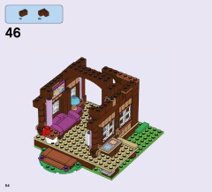 LEGO 41122 instructions page 54 – build guide