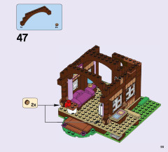 LEGO 41122 instructions page 55 – build guide