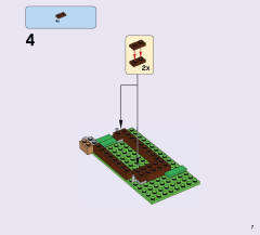 LEGO 41122 instructions page 7 – build guide