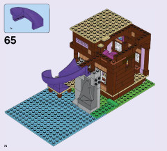 LEGO 41122 instructions page 74 – build guide