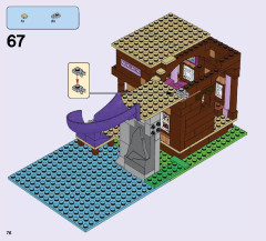 LEGO 41122 instructions page 76 – build guide