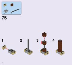 LEGO 41122 instructions page 84 – build guide