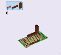 LEGO 41122 instructions page 9 – build guide