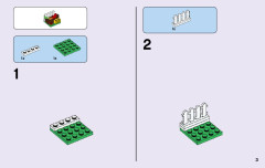 LEGO 41123 instructions page 3 – build guide