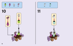 LEGO 41123 instructions page 8 – build guide