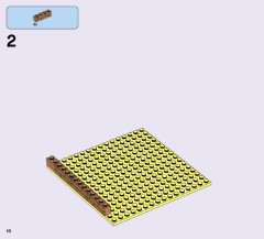 LEGO 41124 instructions page 10 – build guide