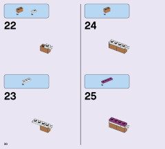 LEGO 41124 instructions page 30 – build guide