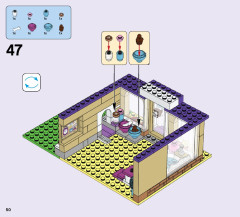 LEGO 41124 instructions page 50 – build guide