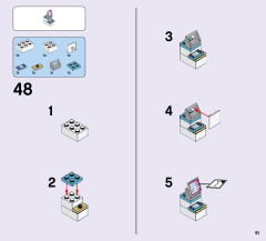 LEGO 41124 instructions page 51 – build guide