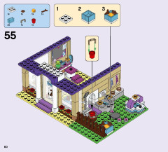 LEGO 41124 instructions page 60 – build guide