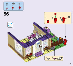 LEGO 41124 instructions page 61 – build guide