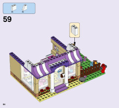 LEGO 41124 instructions page 64 – build guide