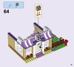 LEGO 41124 instructions page 69 – build guide