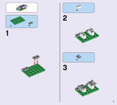 LEGO 41124 instructions page 7 – build guide