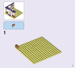 LEGO 41124 instructions page 9 – build guide