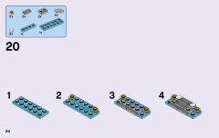 LEGO 41125 instructions page 20 – build guide