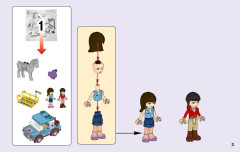 LEGO 41125 instructions page 3 – build guide