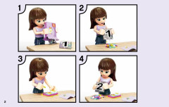 LEGO 41126 instructions page 2 – build guide