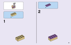 LEGO 41126 instructions page 9 – build guide